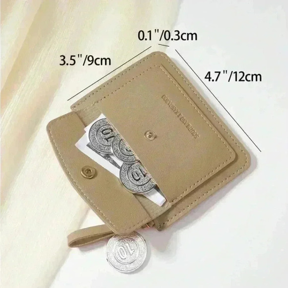 ⚠️Clearance Small Khaki Wallet / Cardholder - Picture 4 of 5